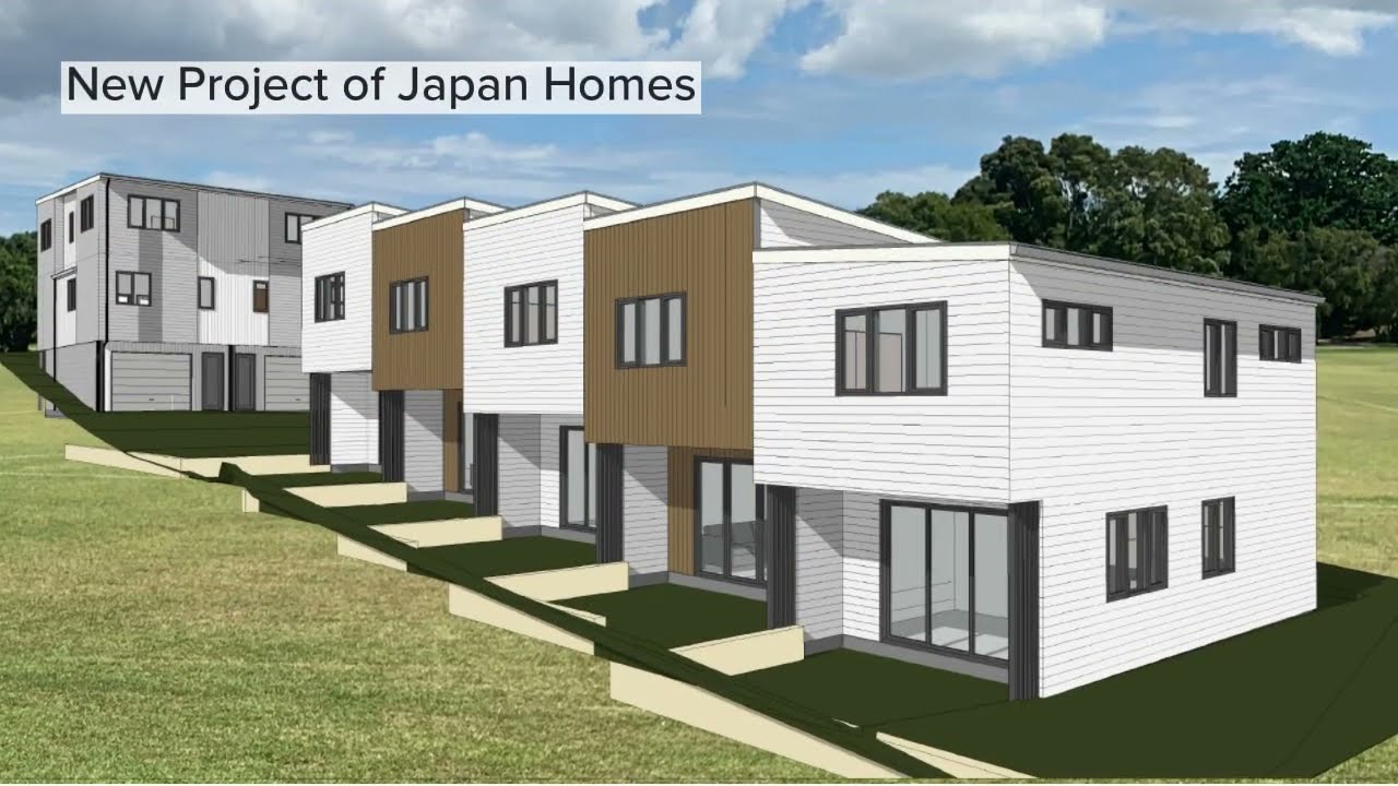 【Japan Homes】- New Townhouse Project in Glen Field