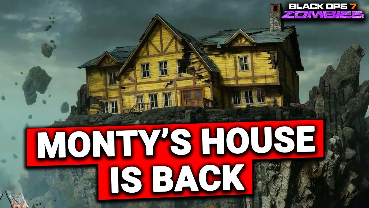 Dr MONTY'S HOUSE IS BACK IN NEW BO7 ZOMBIES MAP TEASER! (Black Ops 7: Rex Infernus)