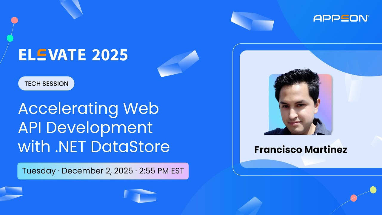 Accelerating Web API Development with .NET DataStore