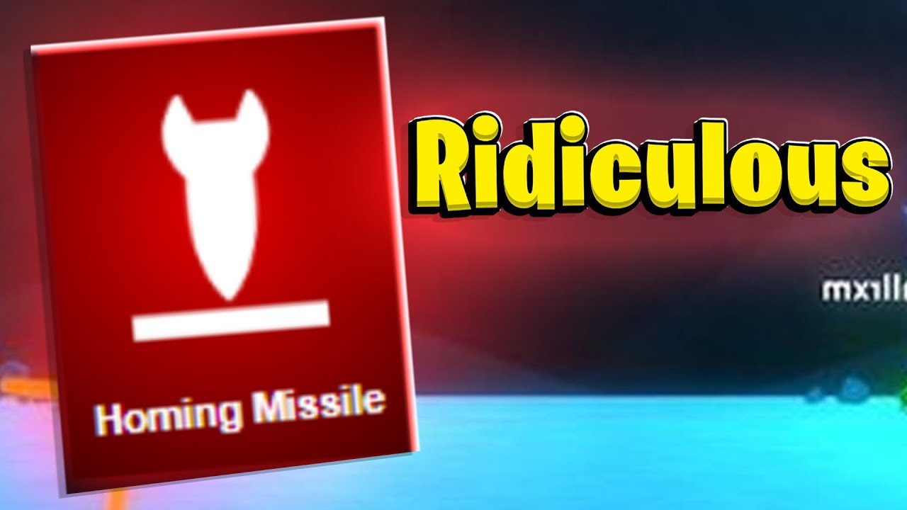 The CRAZIEST Homing Missile - Shellshock Live Showdown | JeromeACE