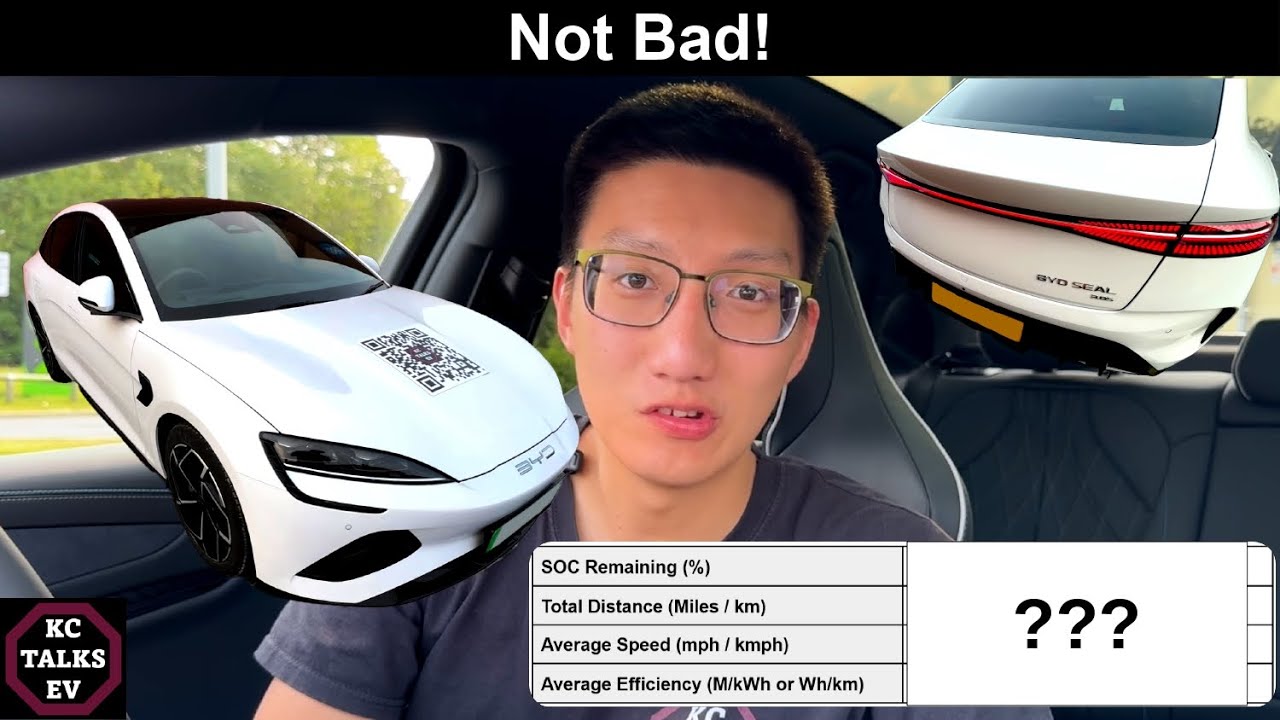 BYD Seal Excellence AWD 82.5 kWh Motorway Range Test | KC Talks EV