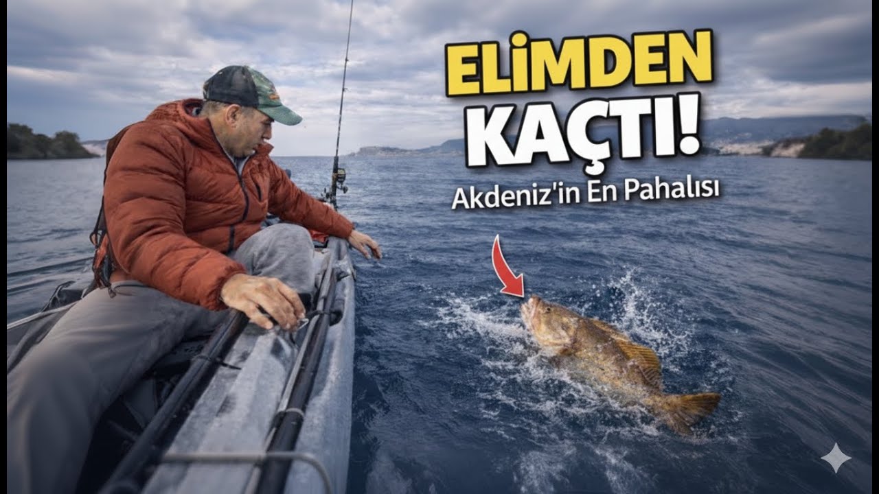 Akdeniz&rsquo;in En Pahalı Balığını Suya D&uuml;ş&uuml;rd&uuml;m ! (Kanodan Av)