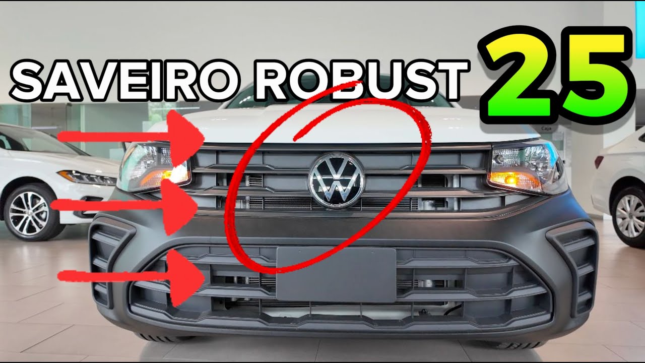 VW Saveiro Robust 2025 Mini Reseña 🚗