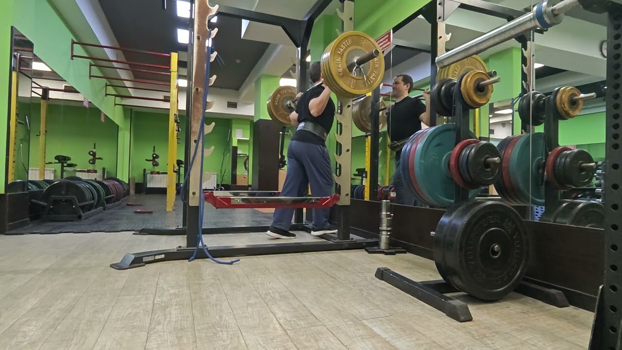 [Приседание] Squat - 140kg x 8 (March 8, 2026)