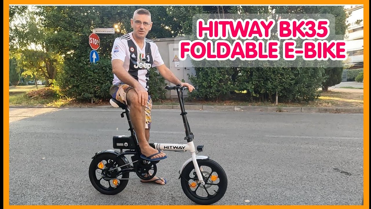OUR FIRST EVER FOLDABLE E-BIKE | HITWAY BK35