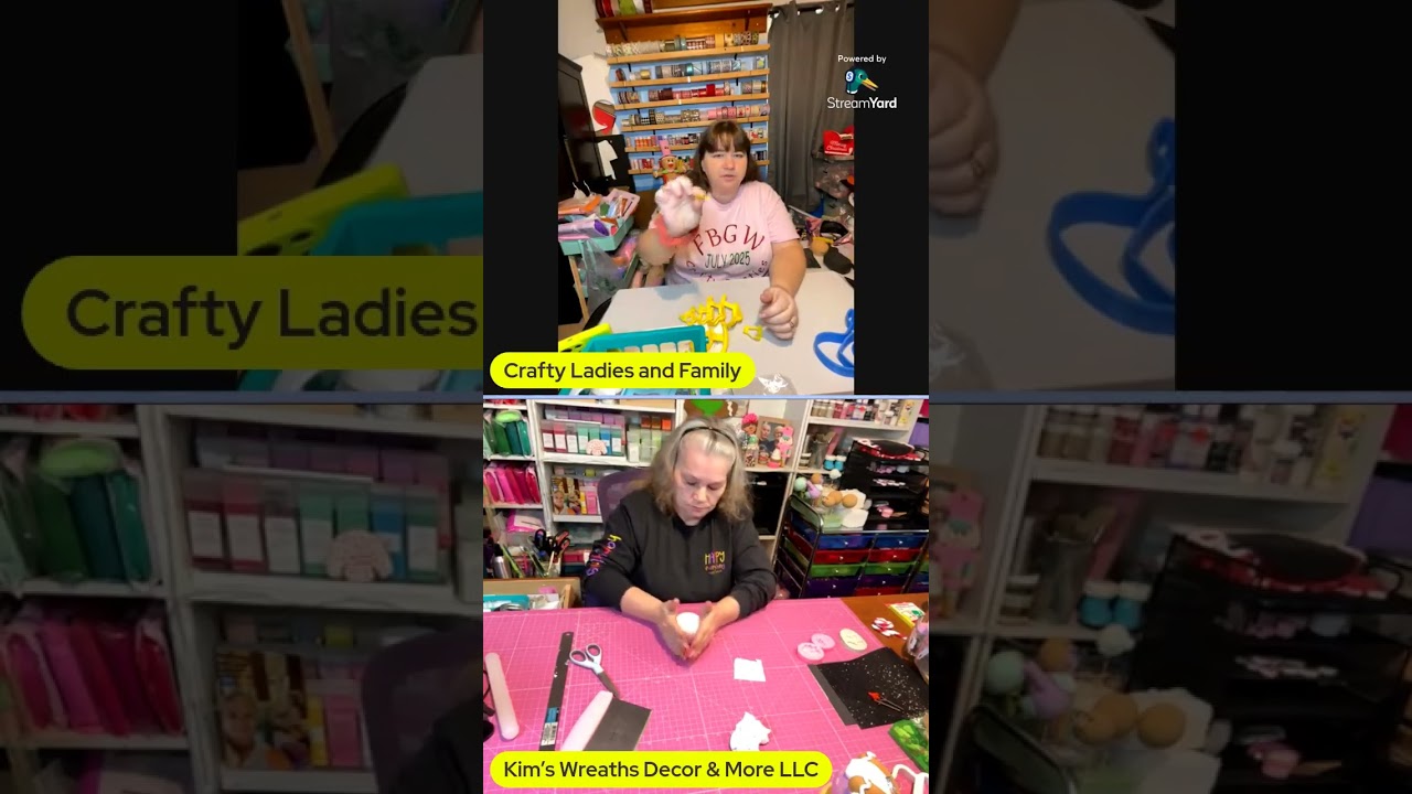 Pilgrim and crafty bestie making a Christmas cup