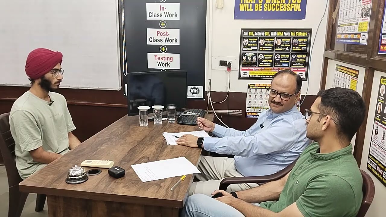 2. Mock Interview Session for IPM program of IIM Rohtak, IIM Indore, IIM Sirmaur, IIFT, etc.