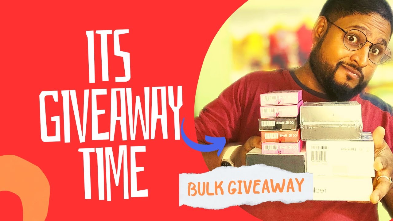 🎉 Exciting Tech Product Giveaway! 🎁 Win the Latest Gadgets! Hindi
