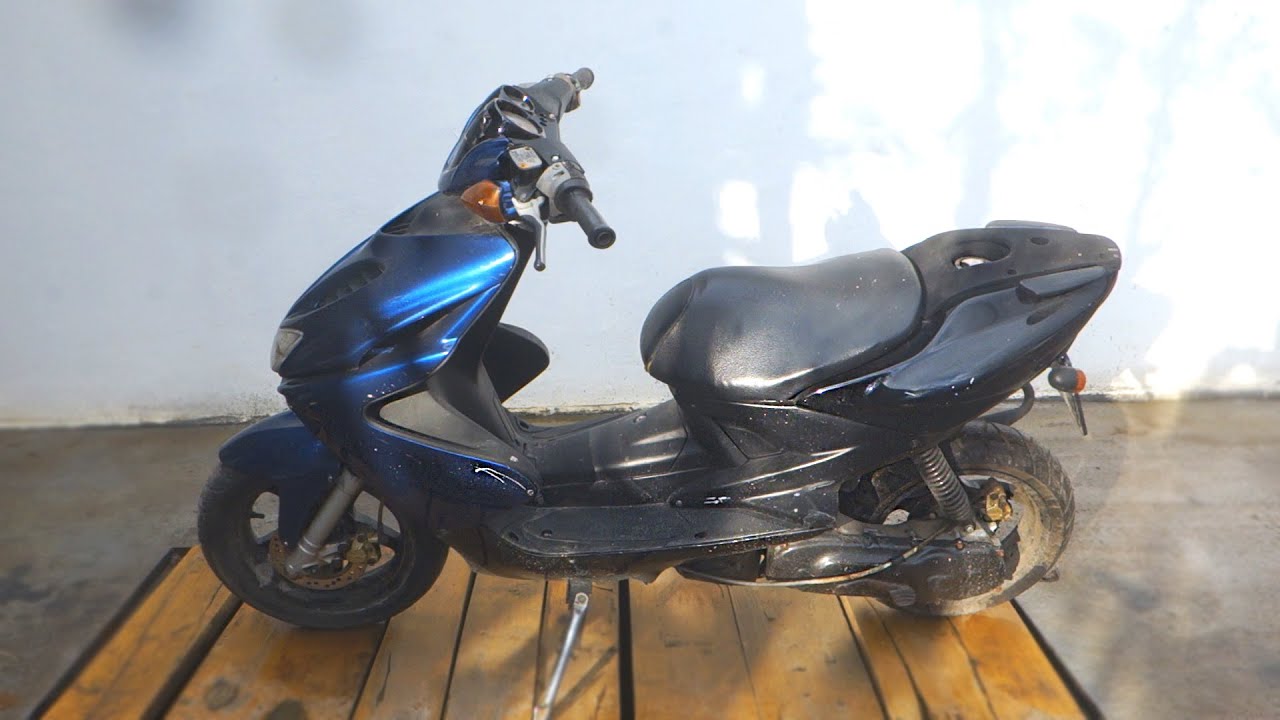 Yamaha Aerox 50cc РЕСТАВРАЦИЯ! (ЧАСТЬ1)