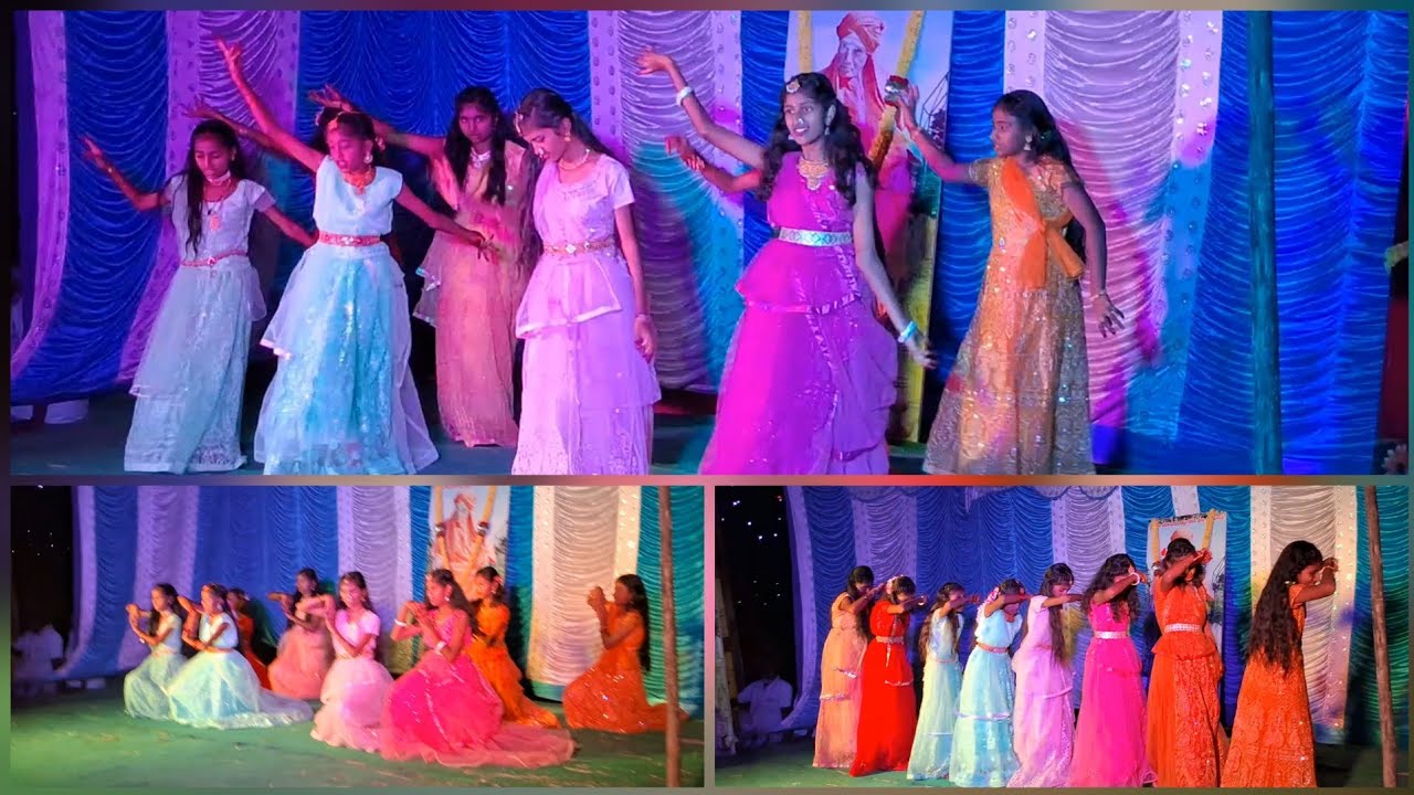Jilka Jilkare Kannada Folk Dance | Annual Day Celebration | Kamalakshi Teacher