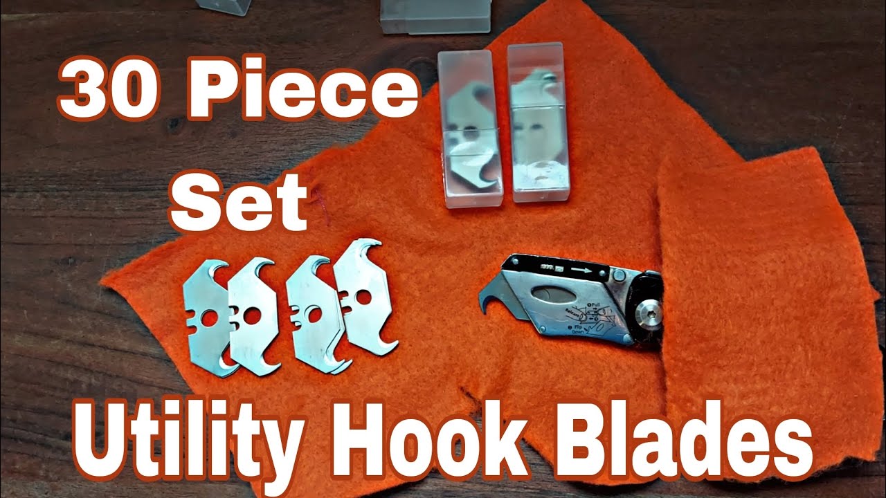 30 Piece Set Utility Hook Blades
