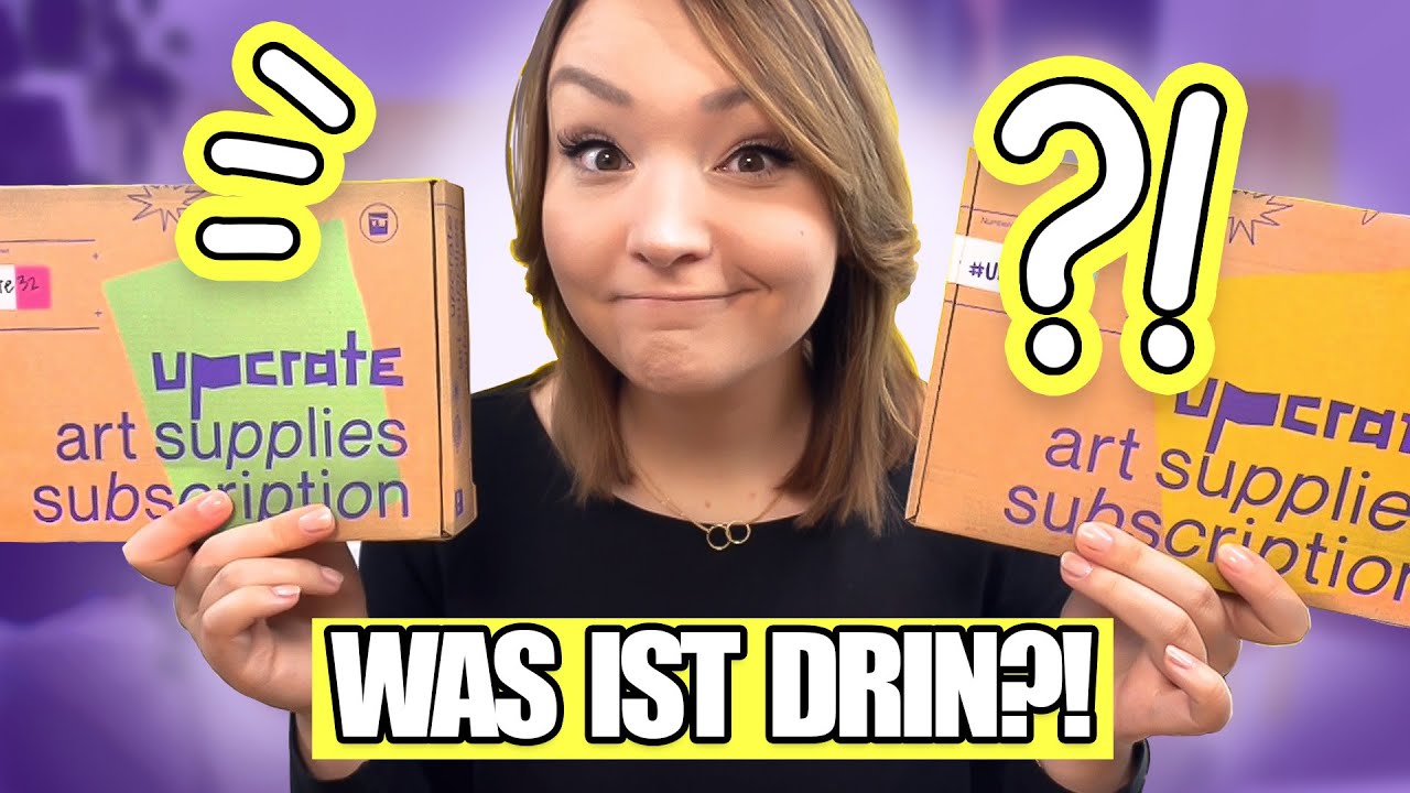 UPCRATE HOCH ZWEI | Panik nach dem Auspacken der MYSTERY ART BOX