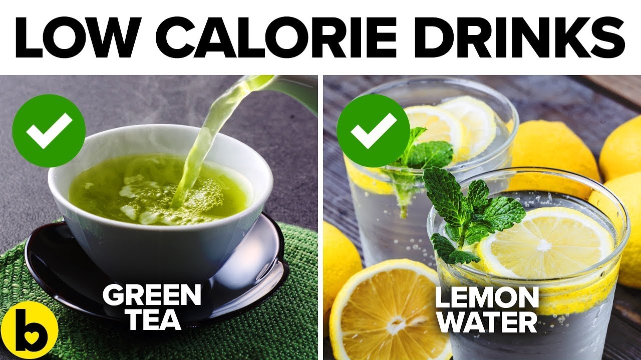 17 Low Calorie Drinks For Weight Loss
