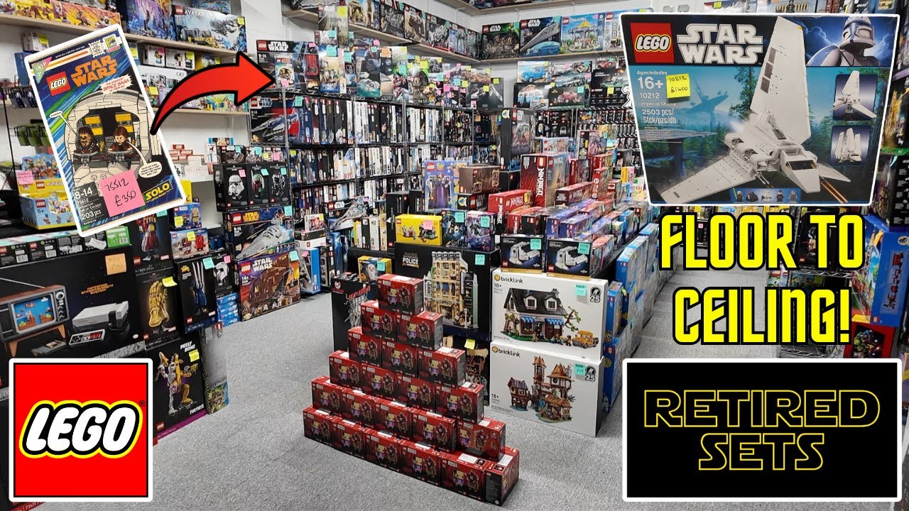 Retired Sets Aylesbury - The Home of Retired LEGO - 1 Month In & Huge Stock Changes - 25.12.25