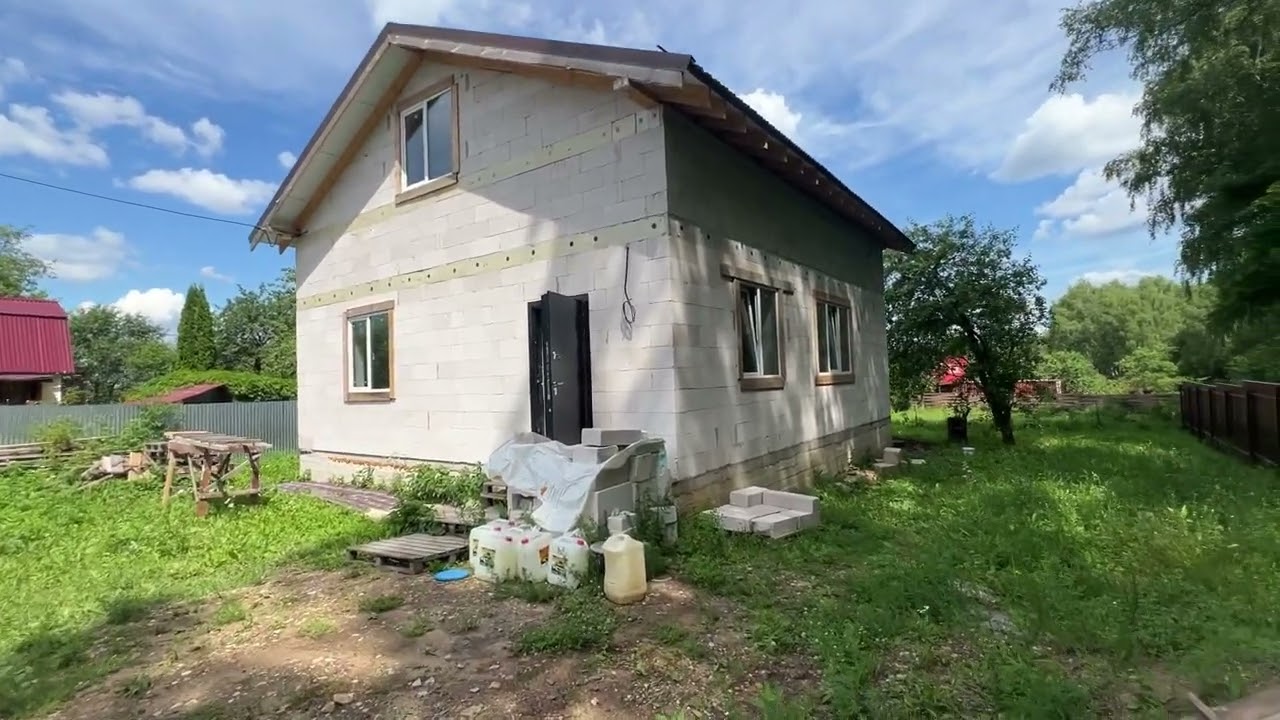 Скважина, электрика, сантехника теплый пол, полусухая стяжка