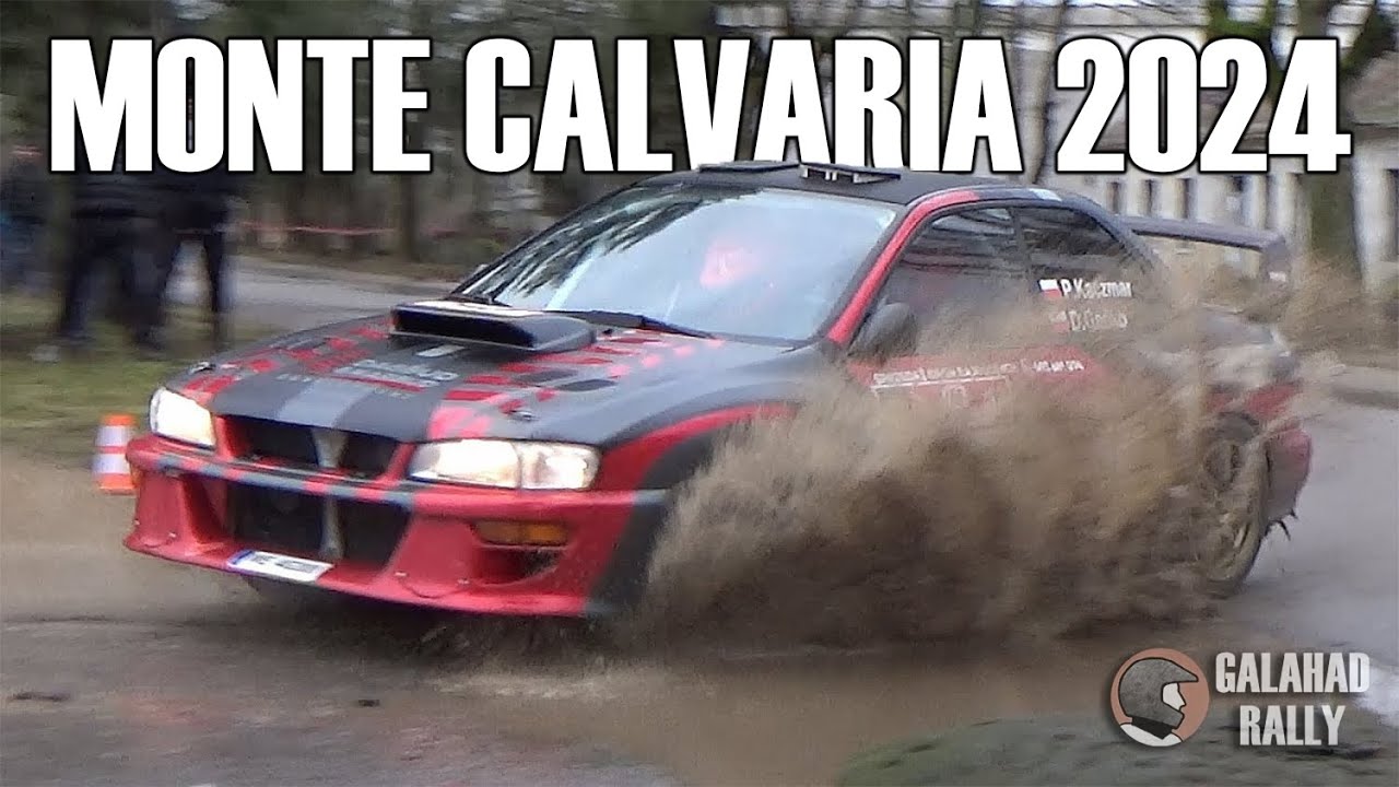Rallye Monte Calvaria 2024 | AKCJA, POŚLIZGI, KAŁUŻE