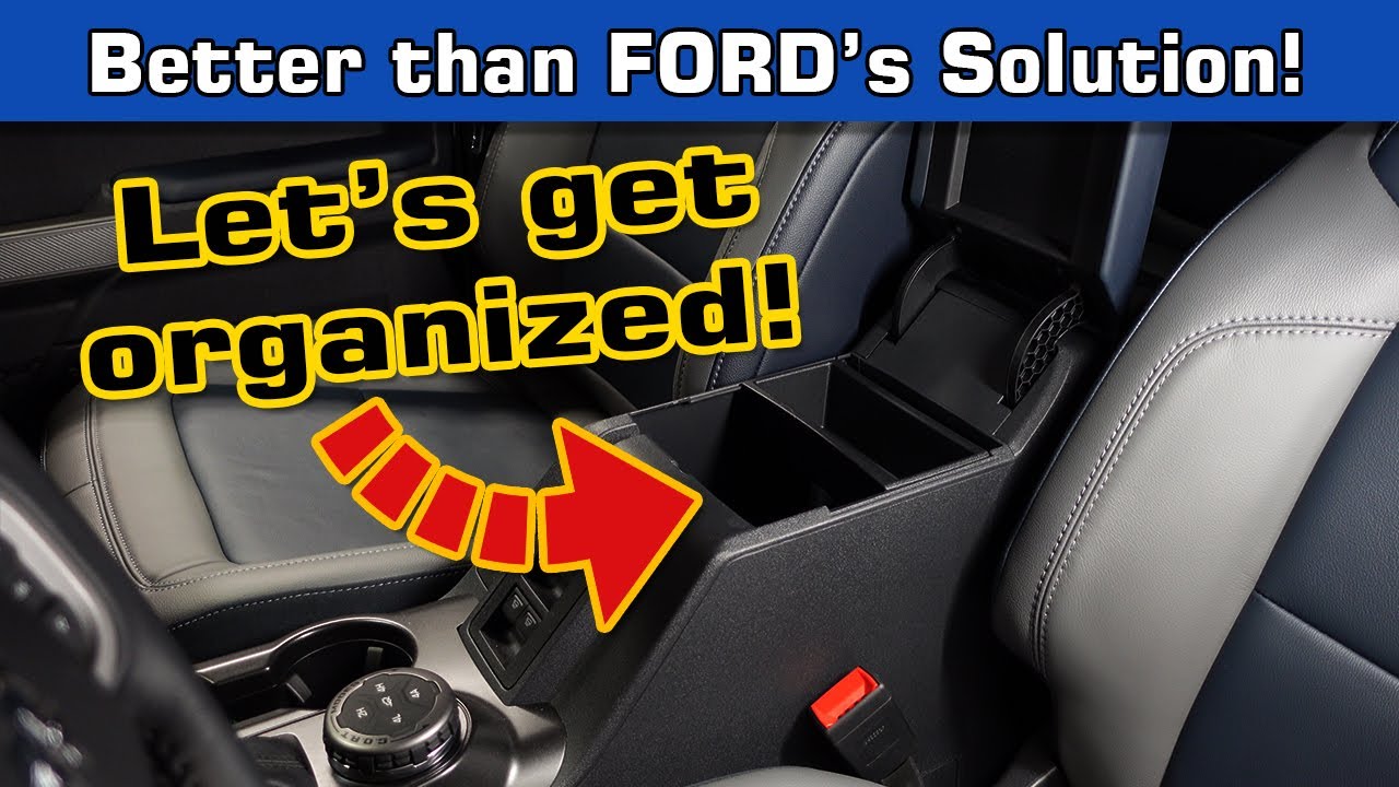 Ford Bronco Armrest Center Console Storage Organizer Accessories &ndash; Unboxing, Install, and Review