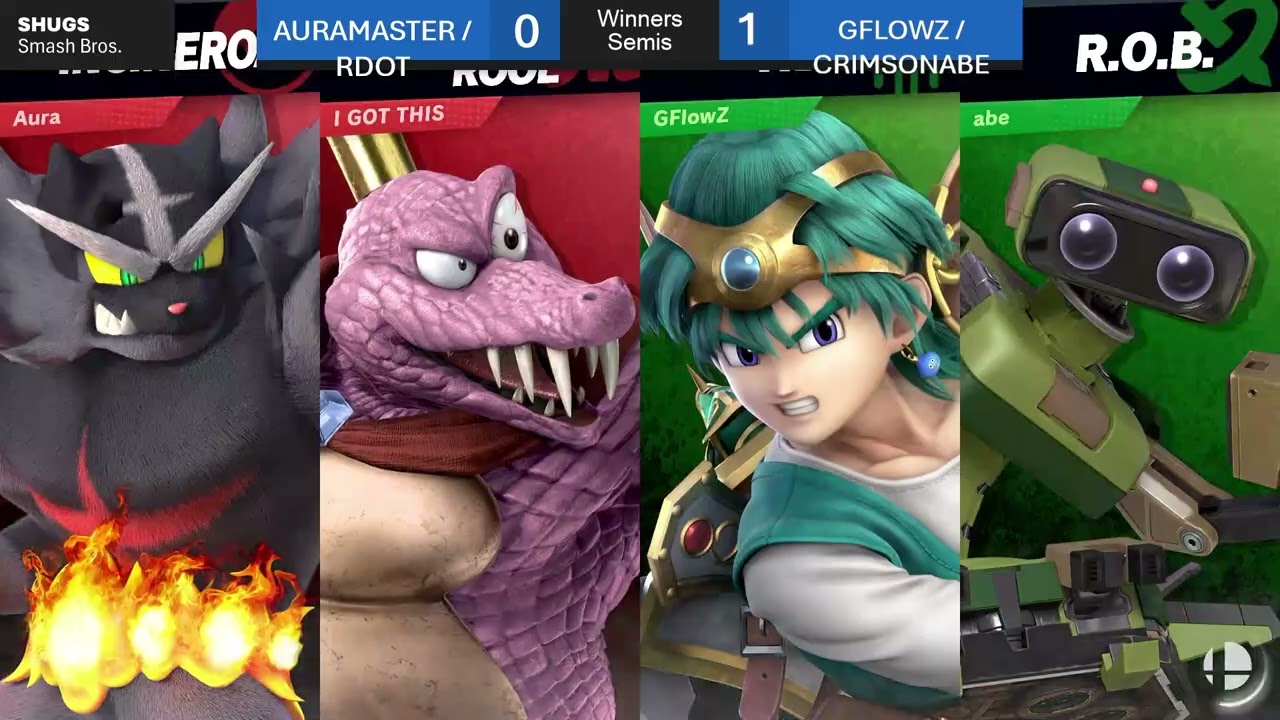 No Fundies 3: Let's Make Big Fundies | Doubles Winners Semis | Auramaster / RDOT vs GFlowZ / Crimson