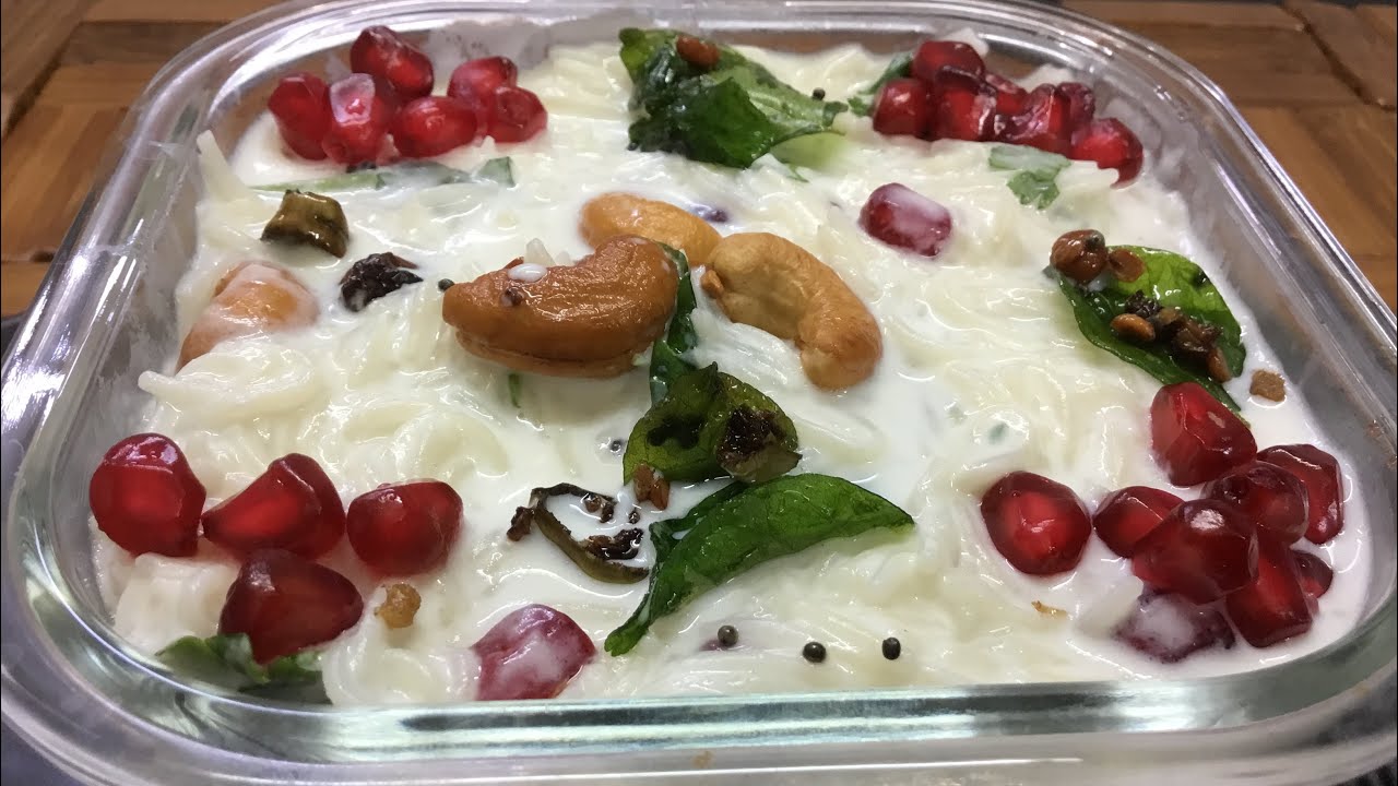 தயிர் சேமியா/ Curd Semiya Recipe/Thayir semiya /vermicelli curd bath/ Semiya recipe in tamil