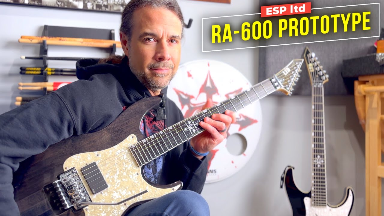 🎸Самая ПЕРВАЯ гитара серии ESP ltd подписная RA-600!