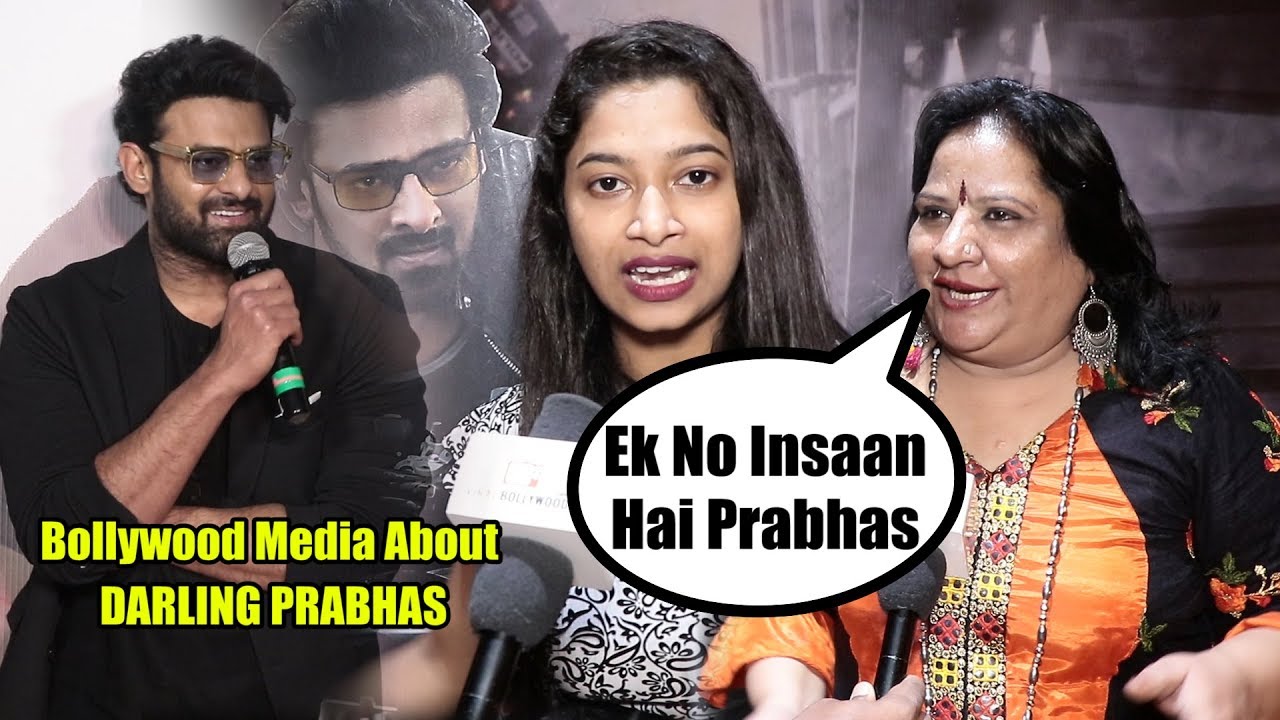 Bollywood Media About Darling Prabhas #Saaho Official Trailer Launch