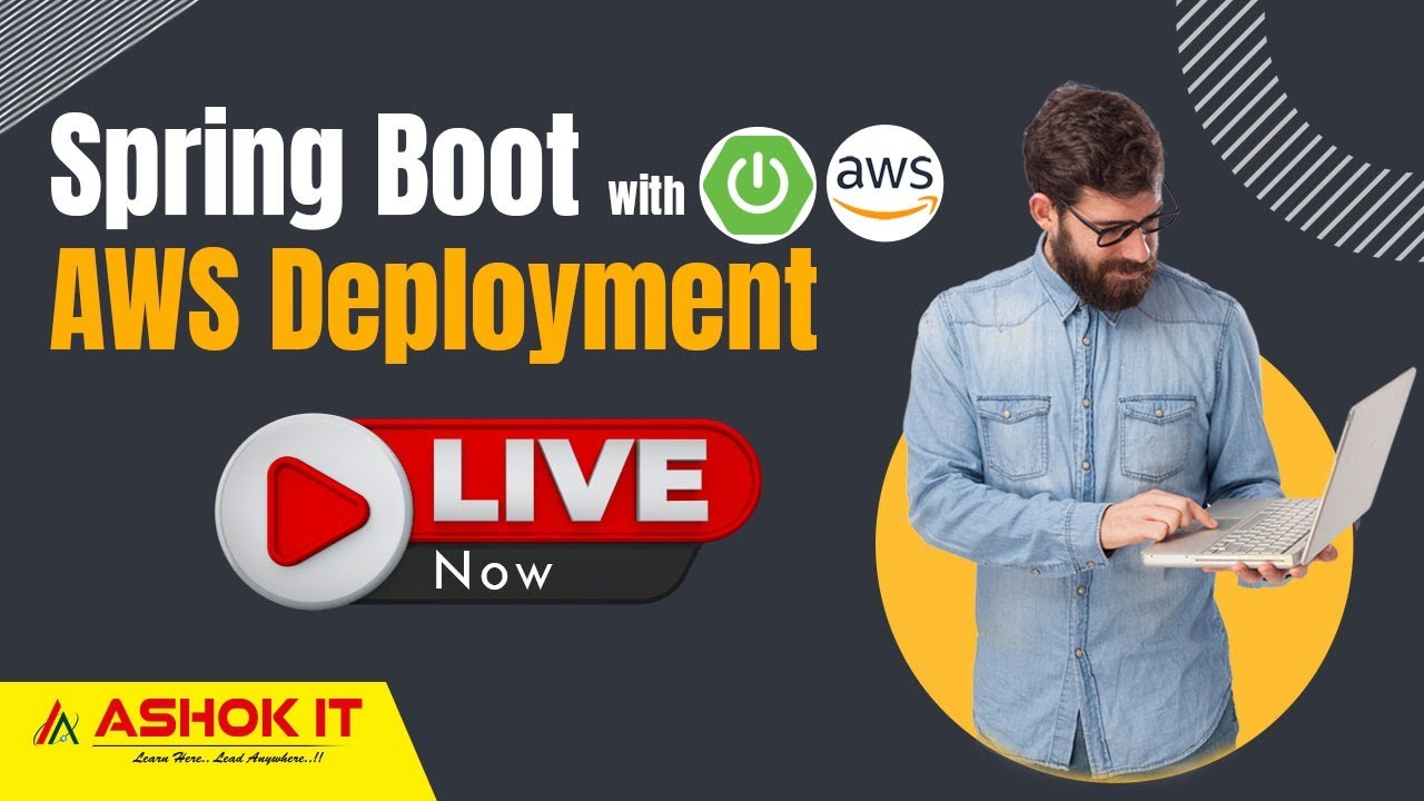 Spring Boot with AWS Deployment By Mr. Ashok | Ashok IT