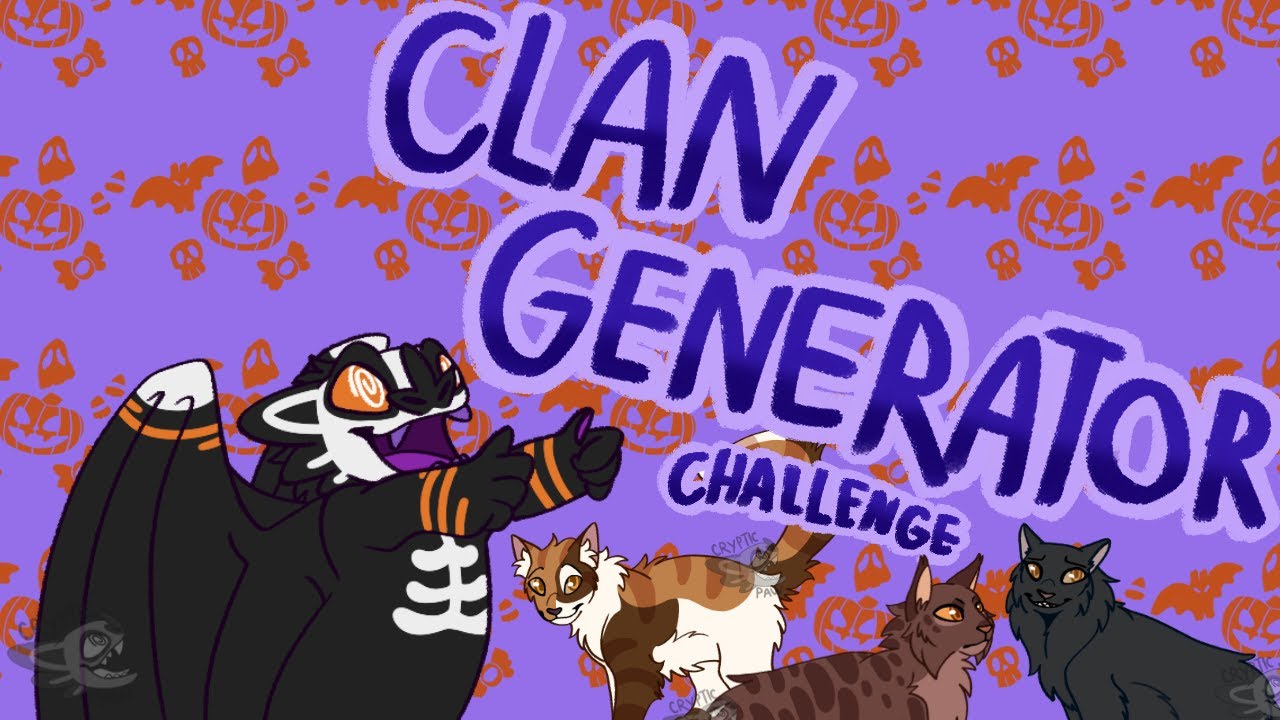 Clan Generator Challenge! - Warrior Cats