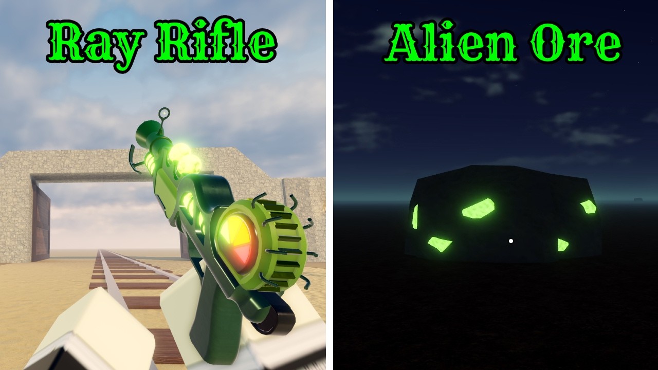 Alien Class Buffed | Roblox Dead Rails (Ray Rifle)