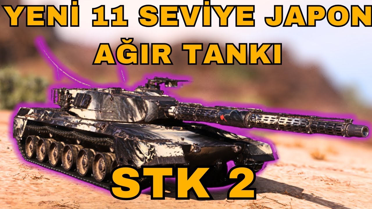 11 SEVİYE JAPON AĞIR TANKI ! - STK 2  - 12.2K DMG  -  World Of Tanks