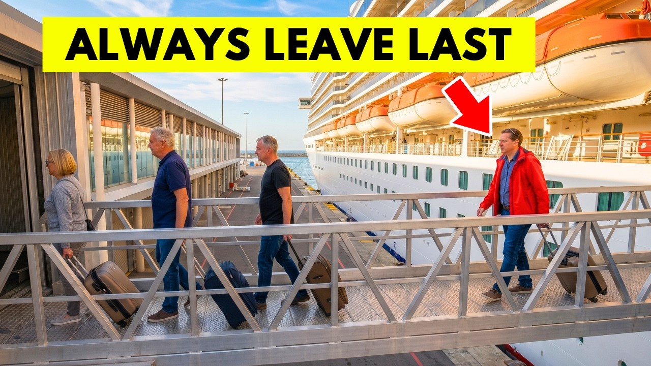 The Disembarkation Lie: Why Smart Cruisers Leave Last