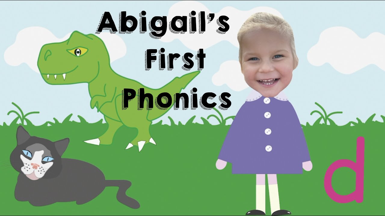 Phonics d sound | Jolly Phonics d | First phonics lesson | Learn the d sound with Abigail | Letter d