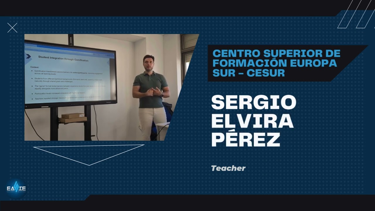 Sergio Elvira Pérez. Student Integration Through Gamification