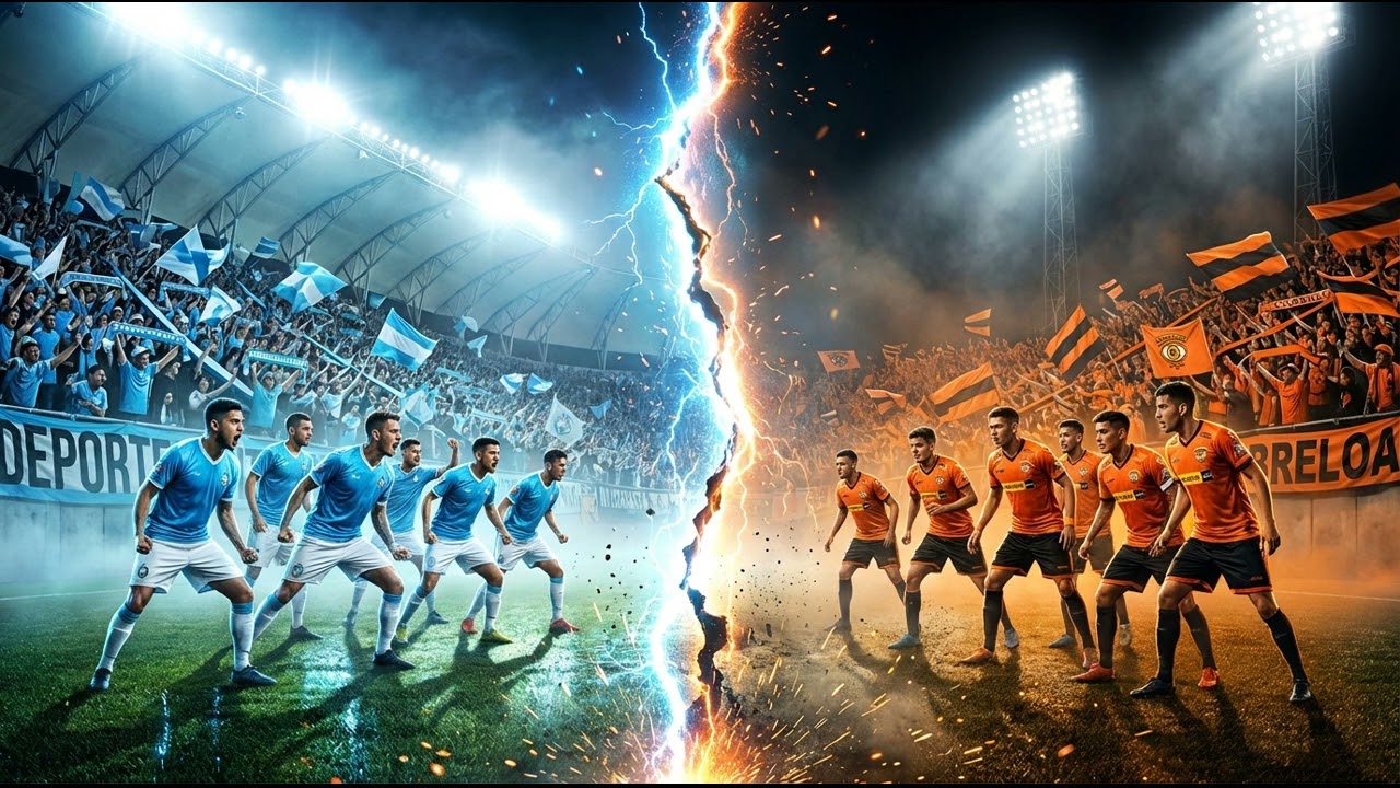 Deportes Antofagasta vs Cobreloa ⚽🔥 | Himno del Clásico del Norte Grande | AI Stadium Anthem