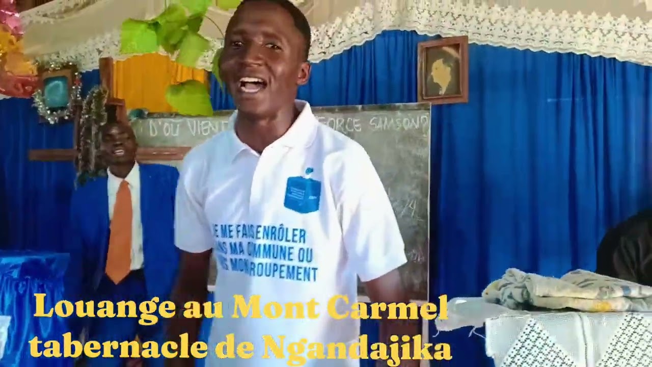 Louange au Mont Carmel tabernacle de Ngandajika ( Aleki monene )