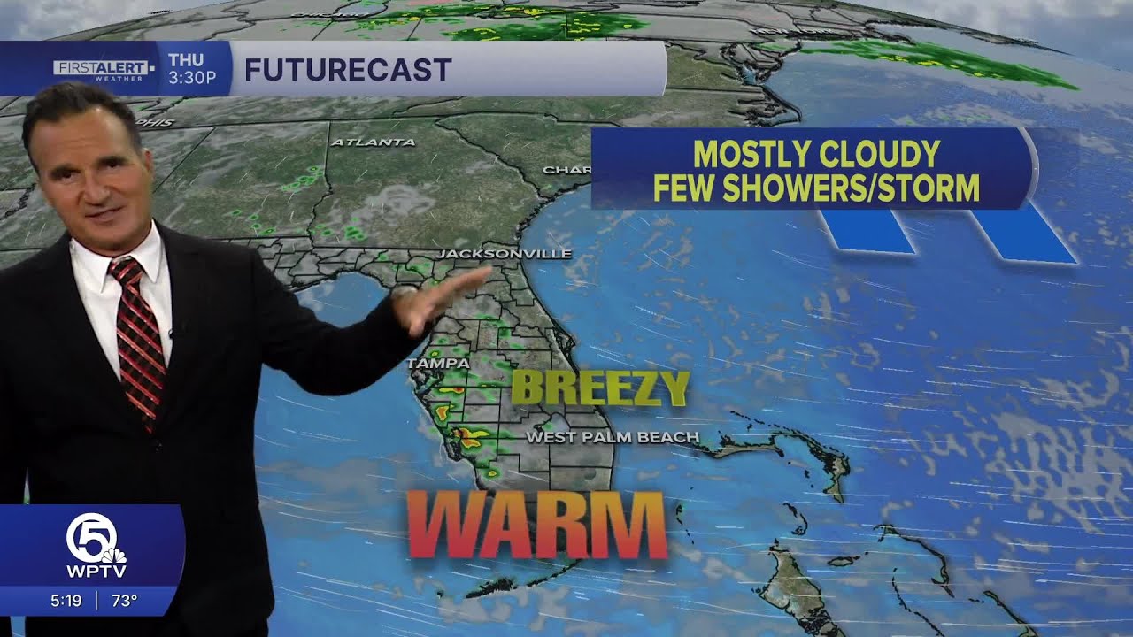 WPTV First Alert Weather Forecast for morning of Wednesday, March 4, 2026