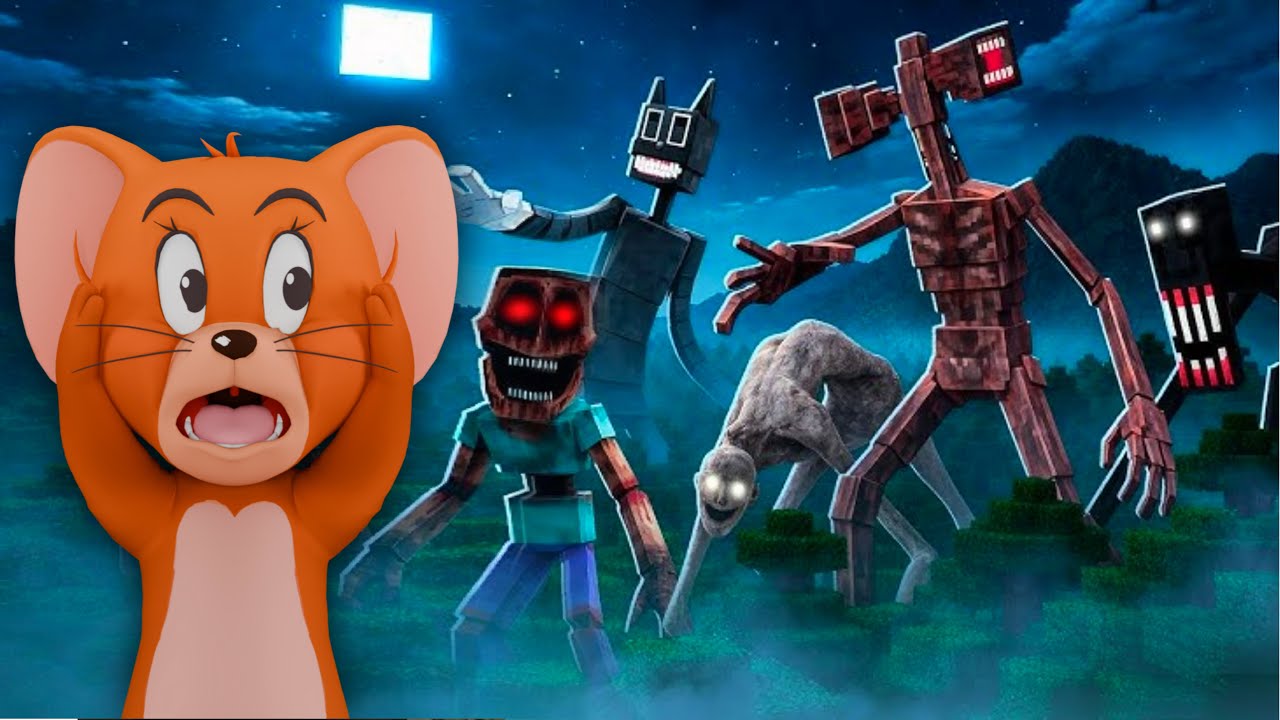 Jerry Plays : Survive All Minecraft Horror Mod