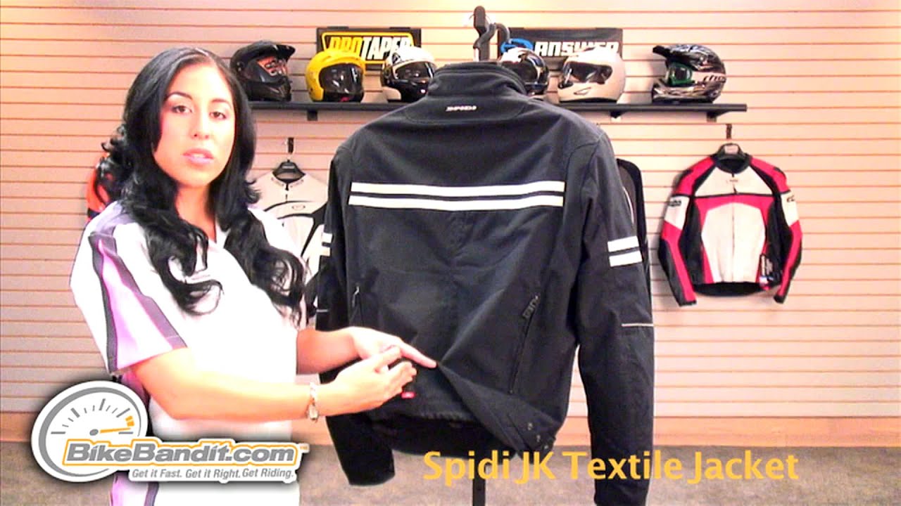 Spidi JK Textile Motorcycle Jacket Review by BikeBandit.com
