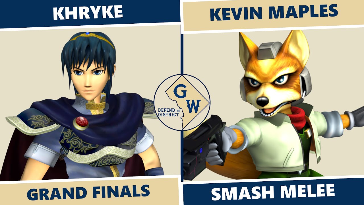 Defend The District X: GRAND FINALS - Khryke (Marth) Vs. Kevin Maples (Fox) SSBM