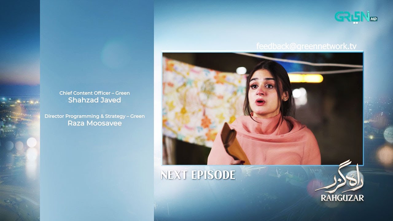 Rahguzar Episode 04 ( Teaser ) 21st January 2026 | Hira Mani - Mohib Mirza | Green TV Entertainment