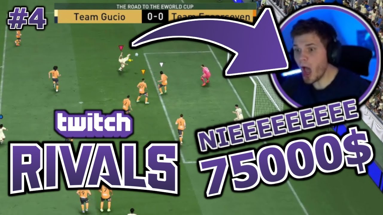 TWITCH RIVALSY O 75000$ Z GUCIEM I DEMONZEM | FIFA 22 #4