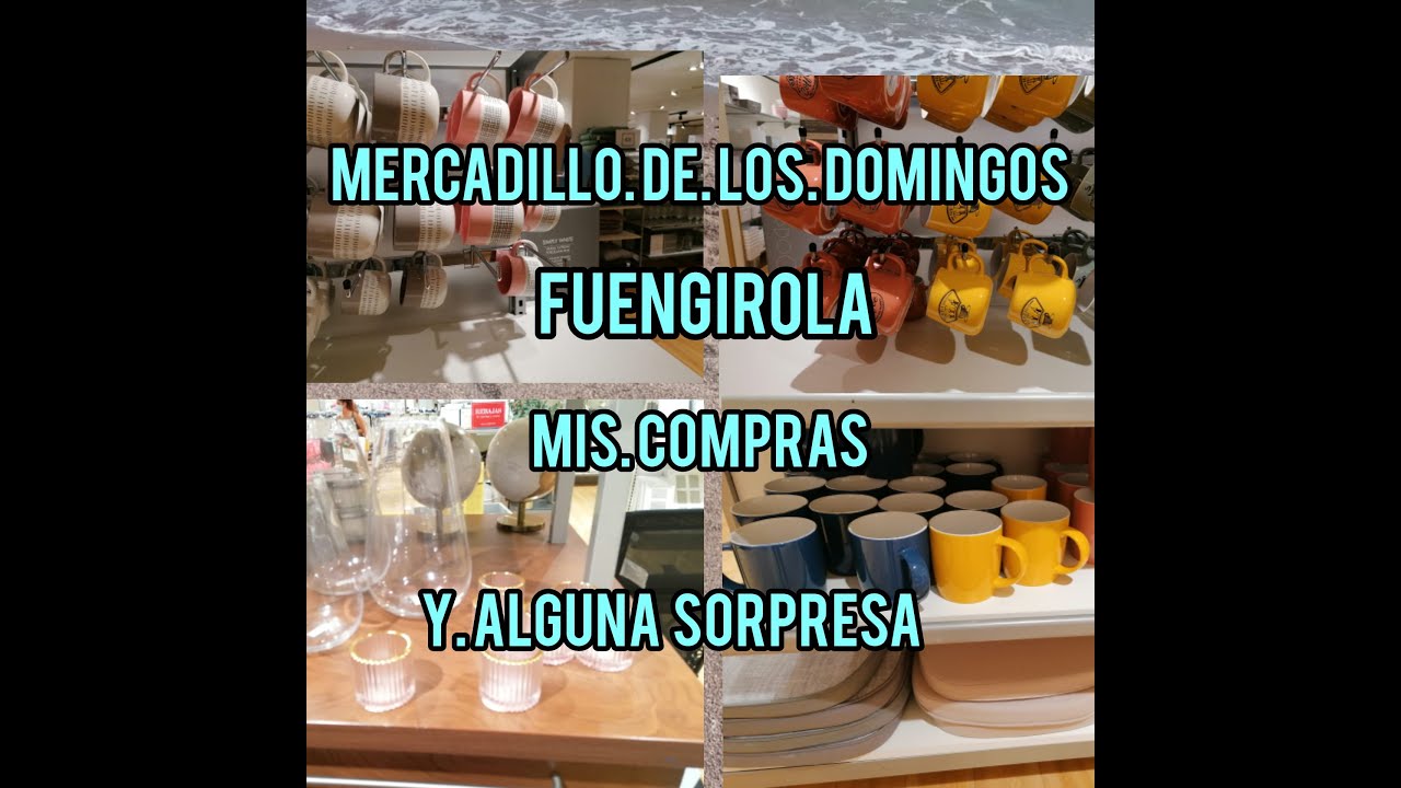 EL MERCADILLO DE LOS DOMINGOS EN FUENGIROLA, MIS COMPRAS Y EL &Aacute;RBOL DE LA SUERTE 💉🎀💅