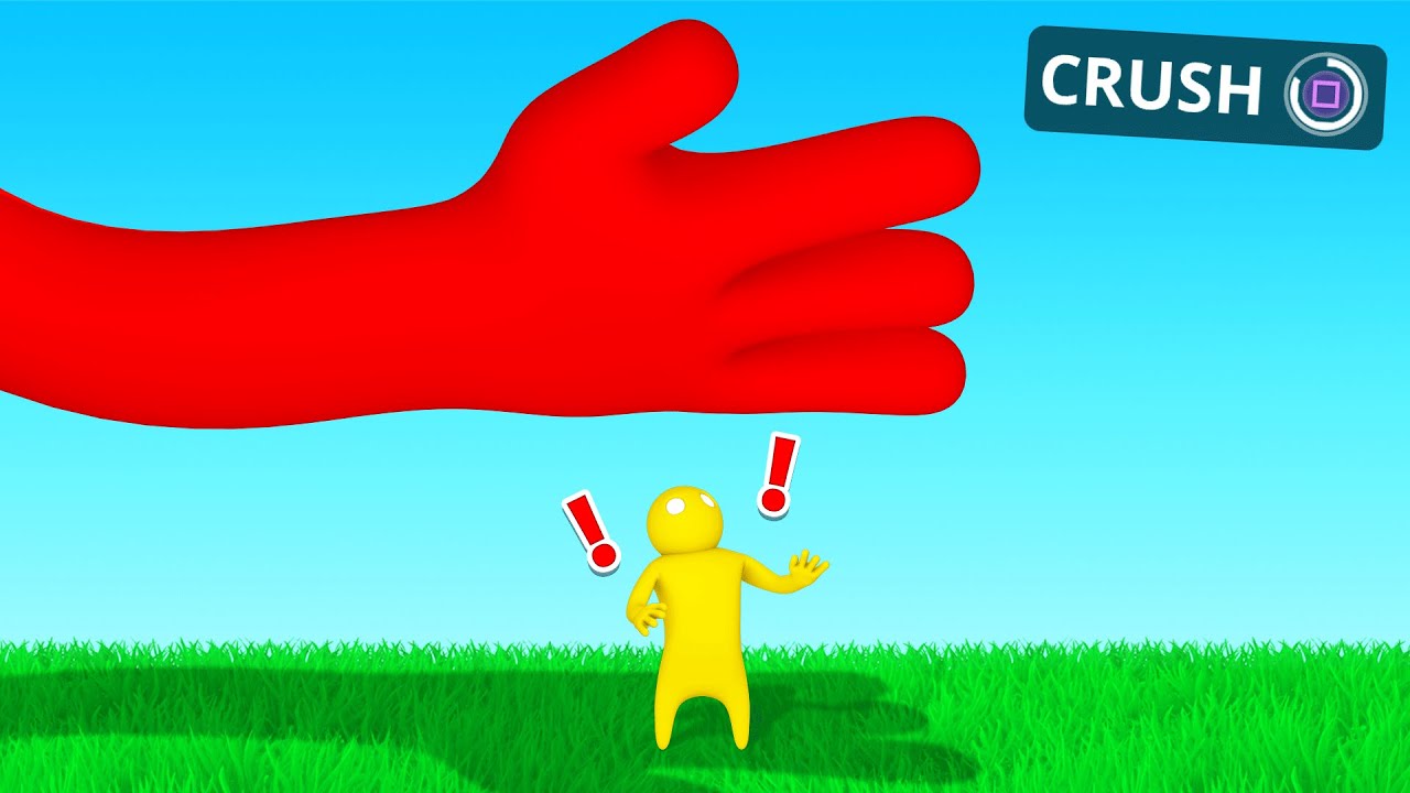DON'T GET CRUSHED BY THE GIANT In Gang Beasts!
