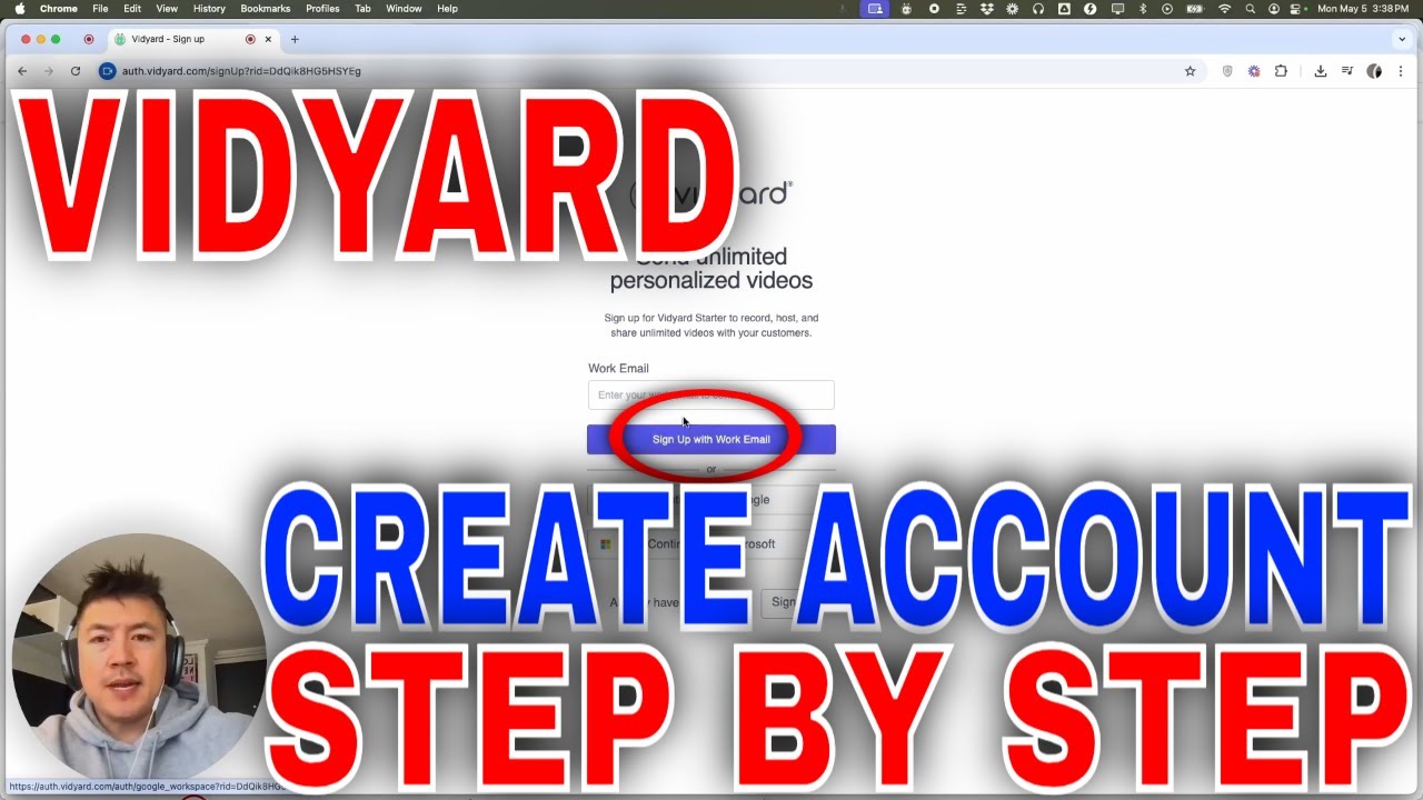 ✅  How To Sign Up Create Vidyard Account🔴