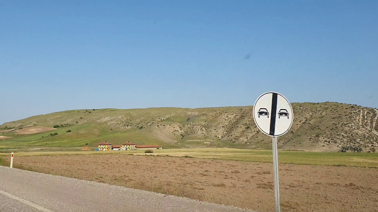 ANKARA -  ÇORUM / İSKİLİP ARASI ASFALT YOL.