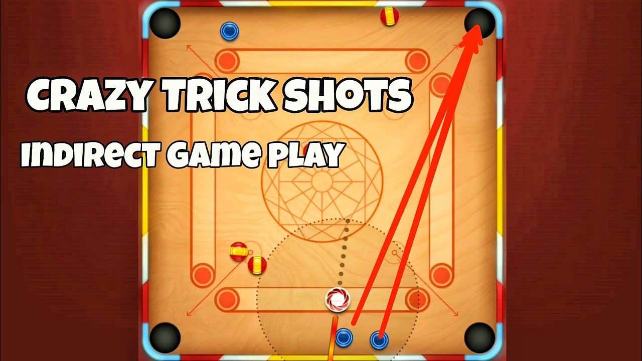 Crazy & insane / Trick shots - Carrom Pool/ Gaming Nazim/  indirect shots ?