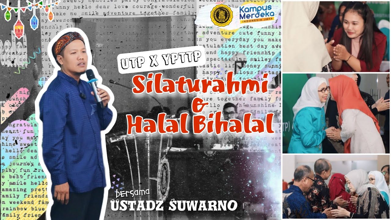 Full Ceramah Kocak Ustadz Suwarno‼️ Silaturahmi Keluarga Besar UTP #halalbihalal