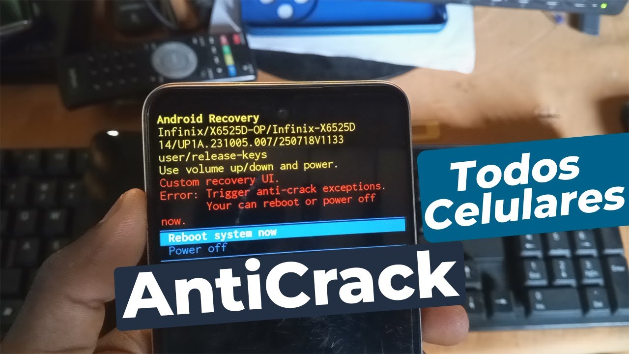 Como Remover Anti-Crack Todos Celulares Infinix, Itel,Tecno