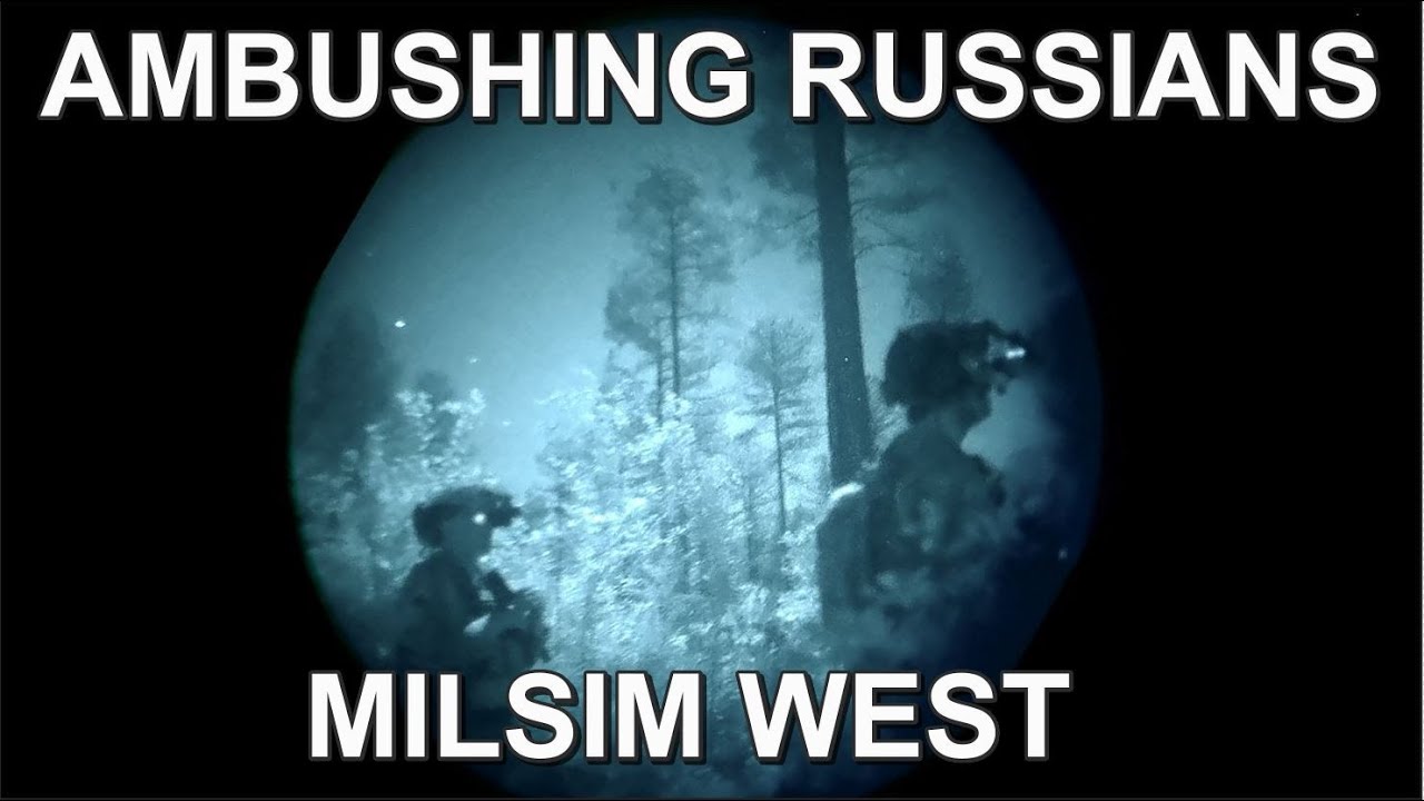 NIGHT VISION AMBUSH | Milsim West Caspian Siege