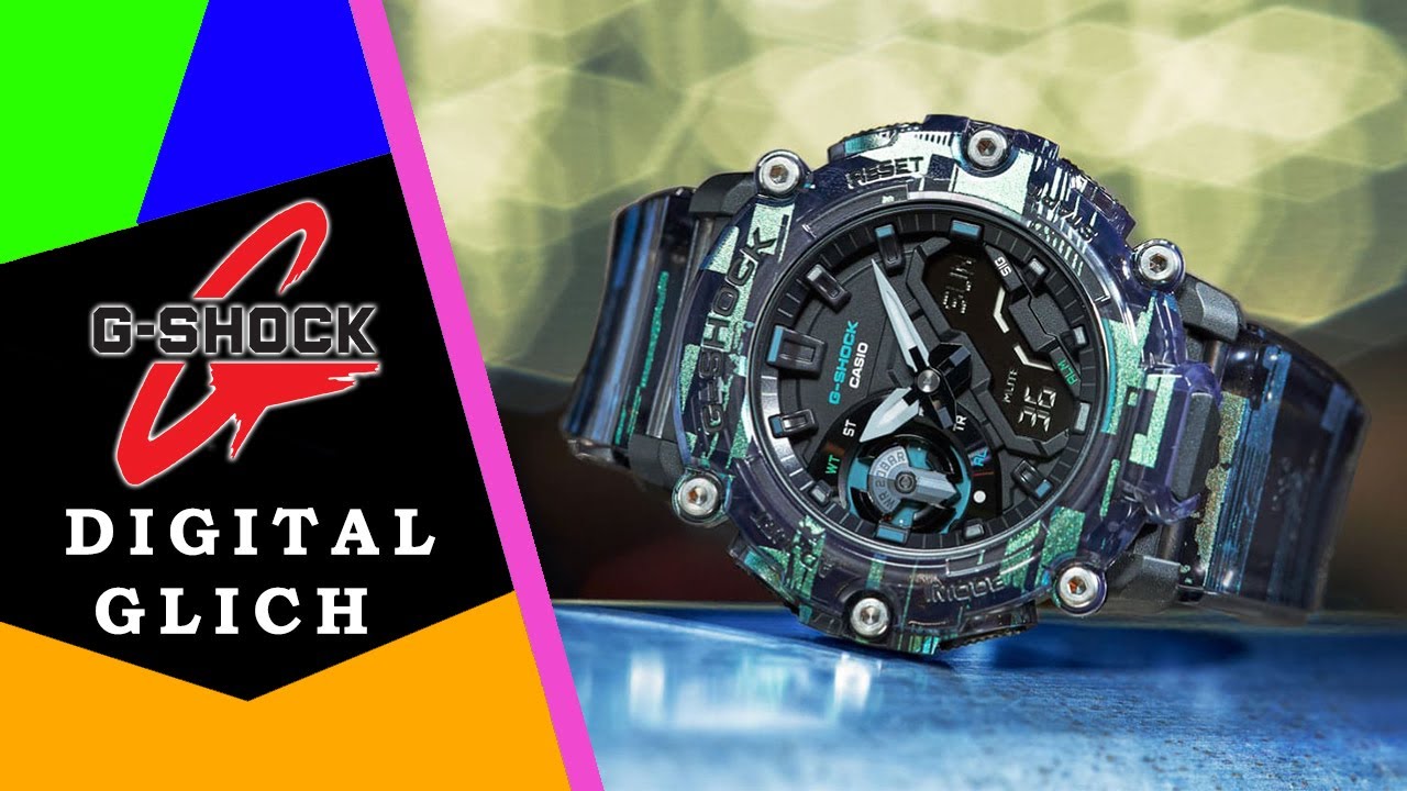 G-Shock Digital Glich ⌚ Ten zegarek to BŁĄD. GA-2200NN-1AER / Recenzja 4K