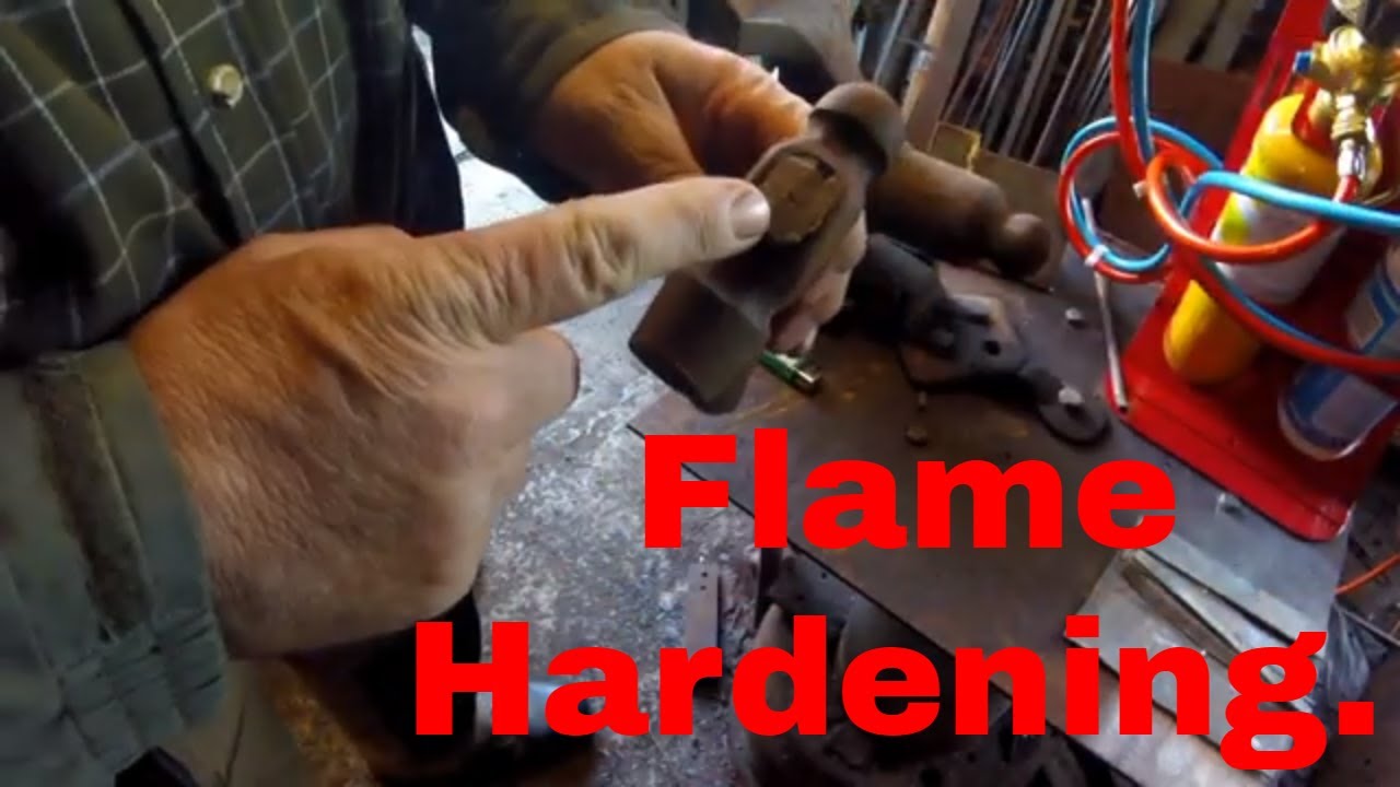 Flame hardening